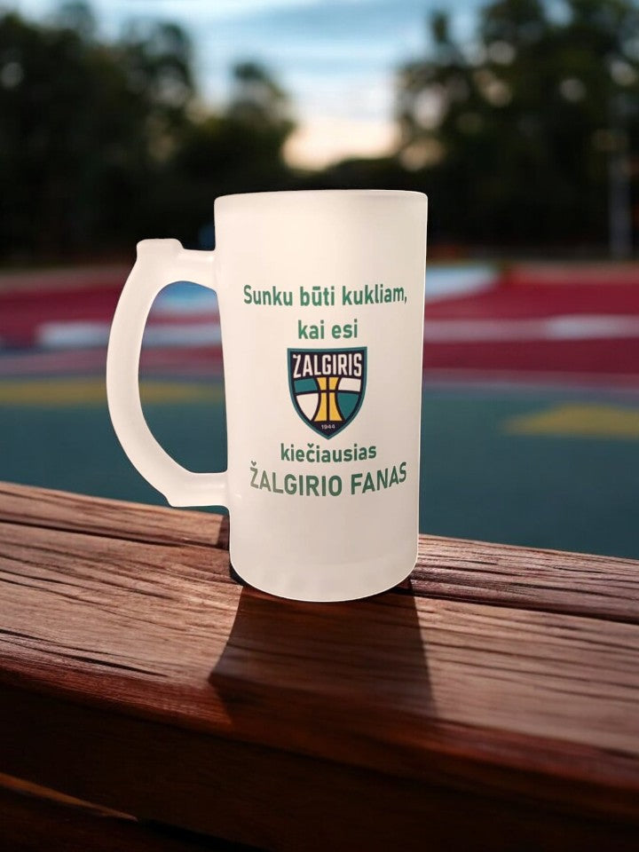 Personalised Glass Beer Steins