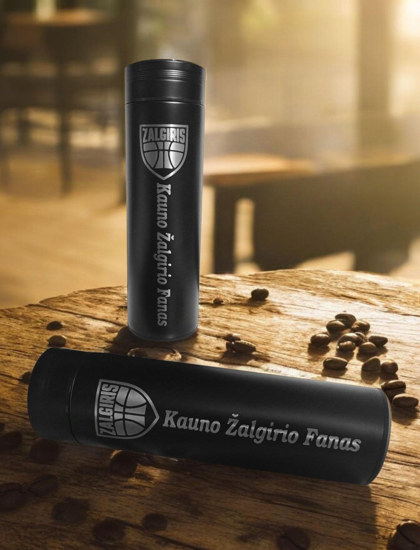 Thermos Bottle with Digital Temperature Display LED