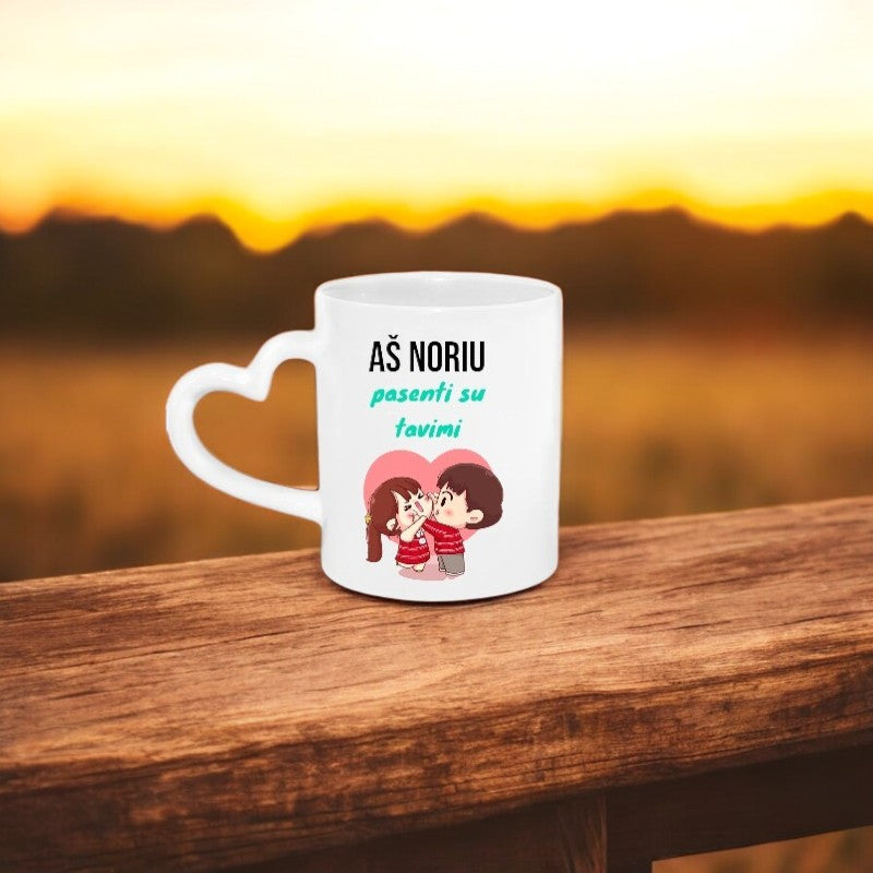 Mugs " I want to get old with You"