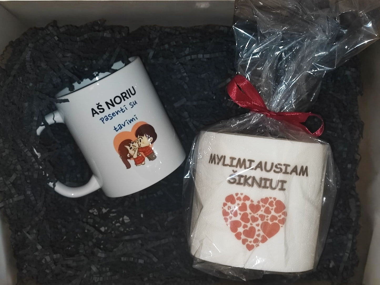 Mug & Toilet paper Gift Set