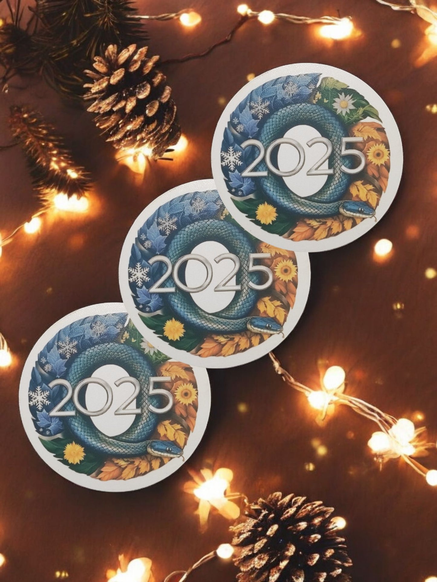 wooden 2025 MAGNETS
