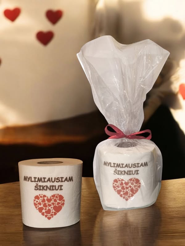 Personalised toilet paper
