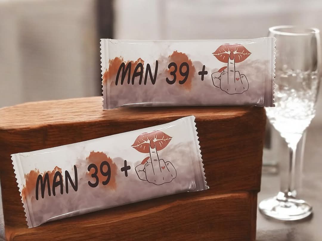 Šokoladas Man 39 + 1 – smagi dovana gimtadieniui