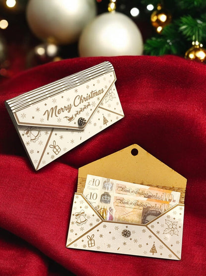 Wooden Money envelope