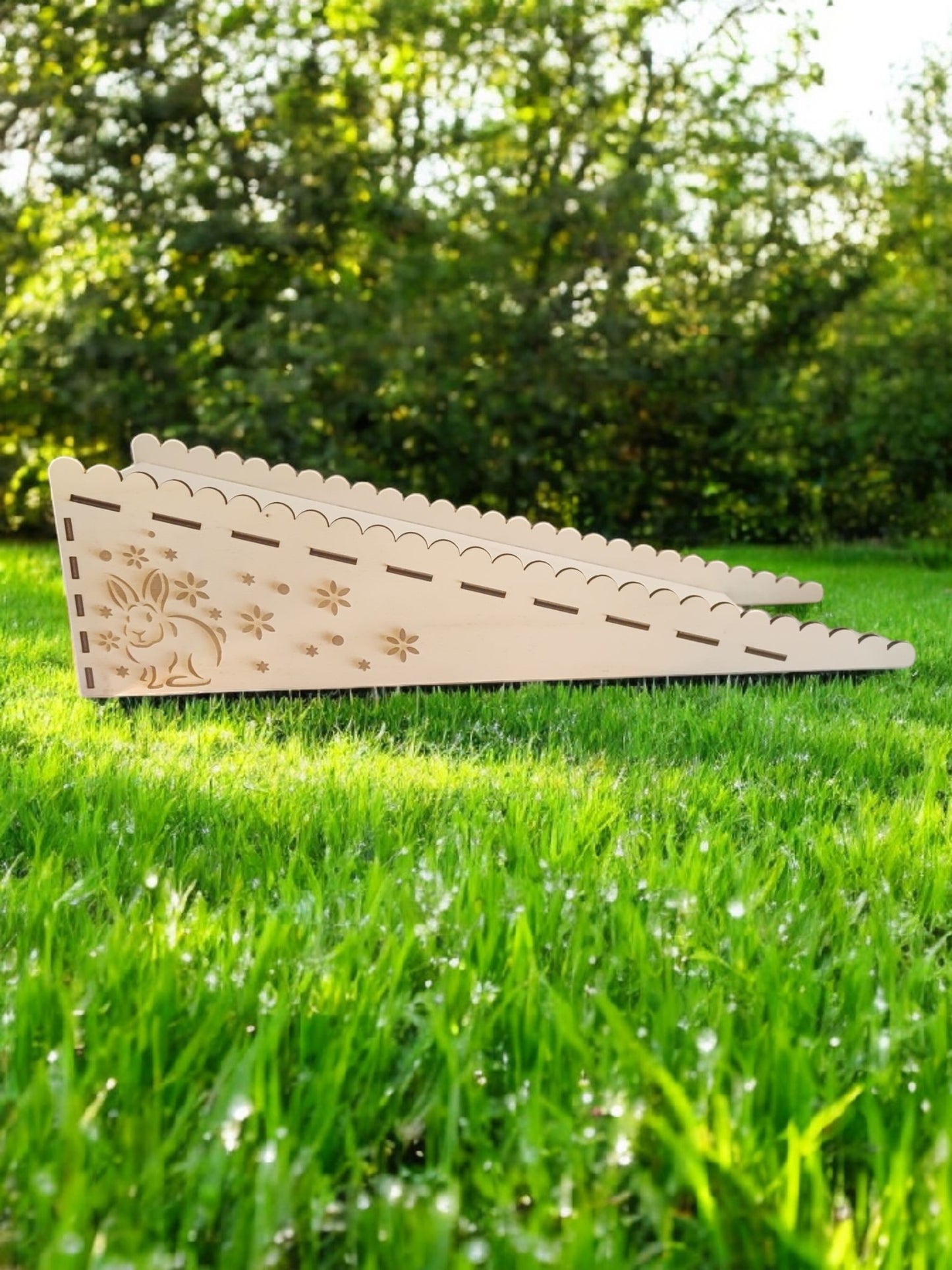 Wooden Easter Egg Rolling Tray 🐇🐰