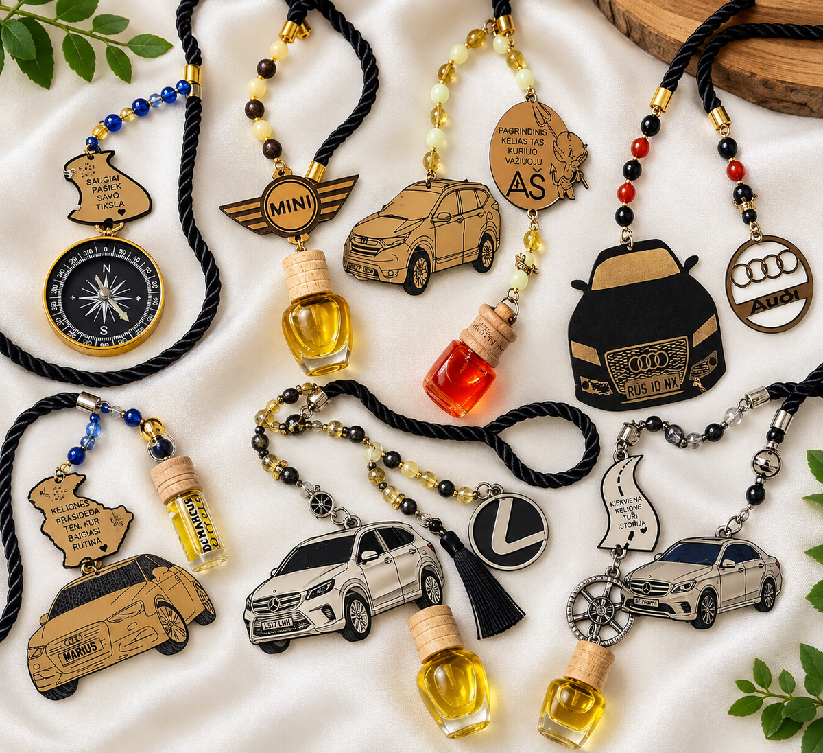Automobilio pakabukas su Jūsų automobiliu modeliu🚗