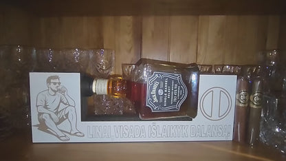 🍺 Butelio laikiklis „Visada išlaikyk balansą“ – smagi dovana vyrui