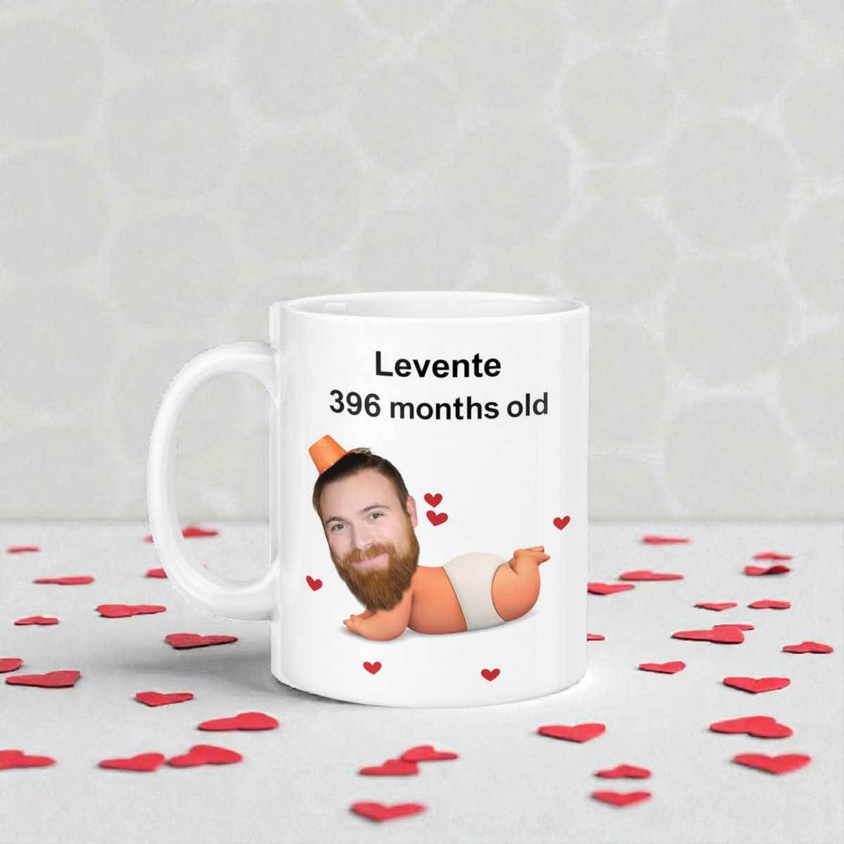 👶☕ Puodelis „Didelis mažylis“ – smagi dovana