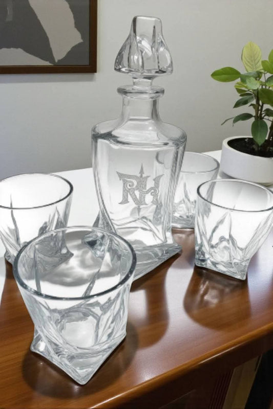 Elegant Whiskey Decanter Set 🥃