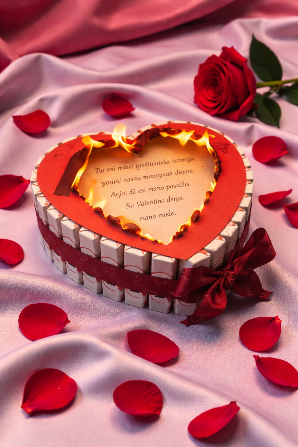 Burning Message Surprise